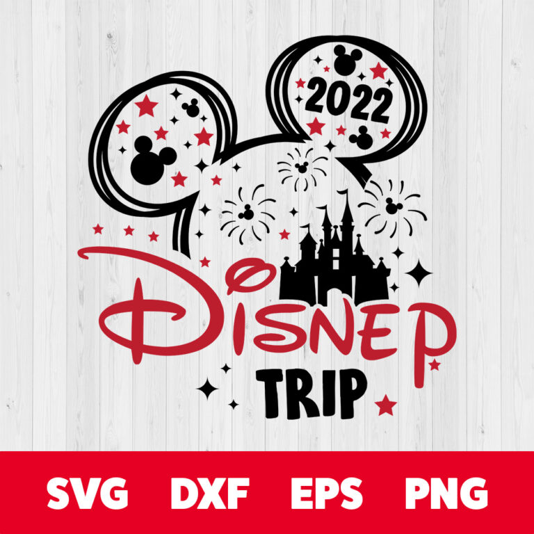 Mickey Mouse Disney Trip SVG Mouse Trip to Castle SVG 1