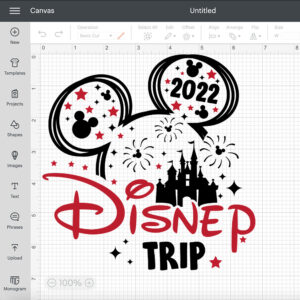 Mickey Mouse Disney Trip SVG Mouse Trip to Castle SVG 2