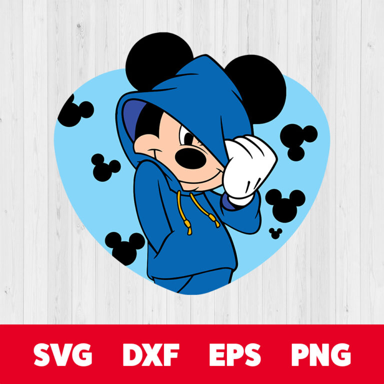 Mickey Mouse Heart SVG Mickey Mouse SVG 1