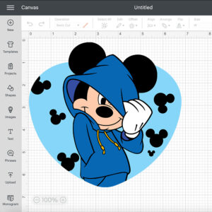 Mickey Mouse Heart SVG Mickey Mouse SVG 2