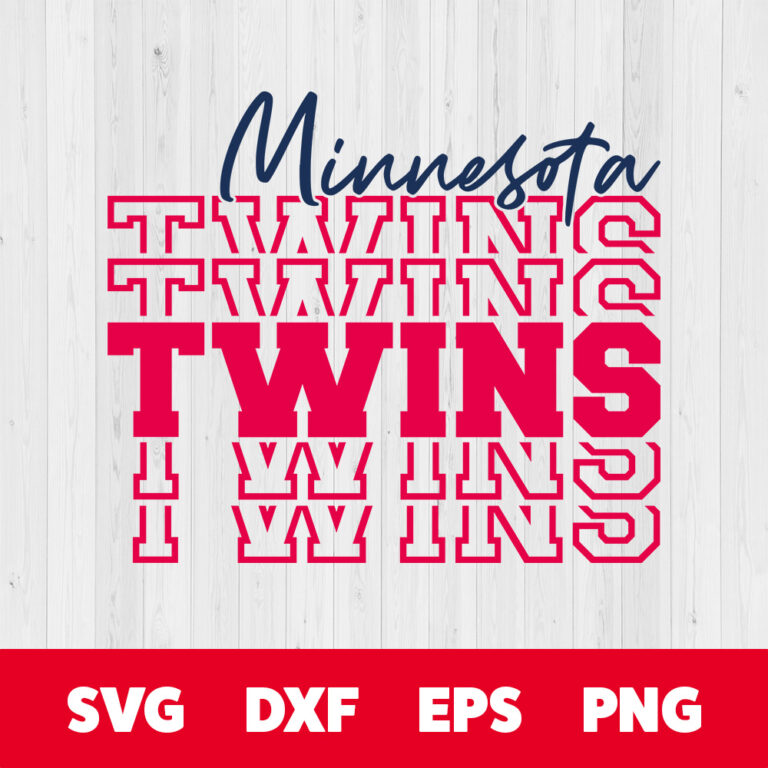 Minnesota Twins SVG MLB Baseball Team T shirt Design SVG Cut Files Cricut 1