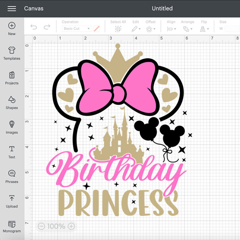 Minnie Mouse Birthday Princess SVG Birthday Princess SVG Magic Mouse SVG 2
