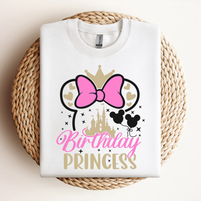 Minnie Mouse Birthday Princess SVG Birthday Princess SVG Magic Mouse SVG 3