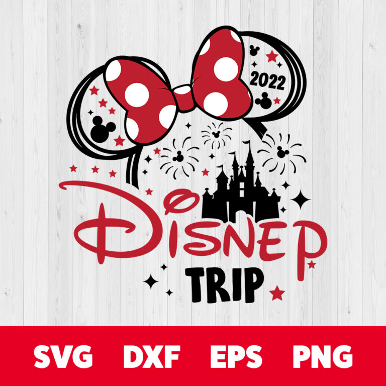 Minnie Mouse Disney Trip SVG Minnie Trip to Castle SVG 1