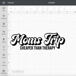 Moms Trip Cheaper Than Therapy SVG Moms Vacation SVG cut files 2