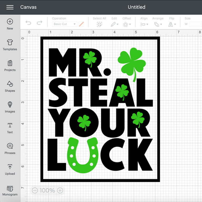 Mr Steal Your Luck SVG St Patricks Boy T shirt Design SVG Cut Files Cricut 2