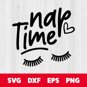 Nap Time Lashes SVG 1