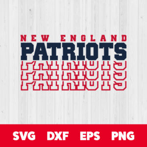 New England Patriots SVG NFL Football Team T shirt SVG Design Cut Files Cricut 1