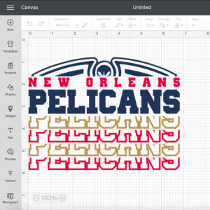 New Orleans Pelicans SVG NBA Basketball Team T shirt SVG Design Cut Files Cricut 2