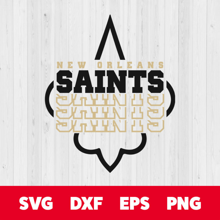 New Orleans Saints SVG NFL Football Team T shirt SVG Design Cut Files Cricut 1