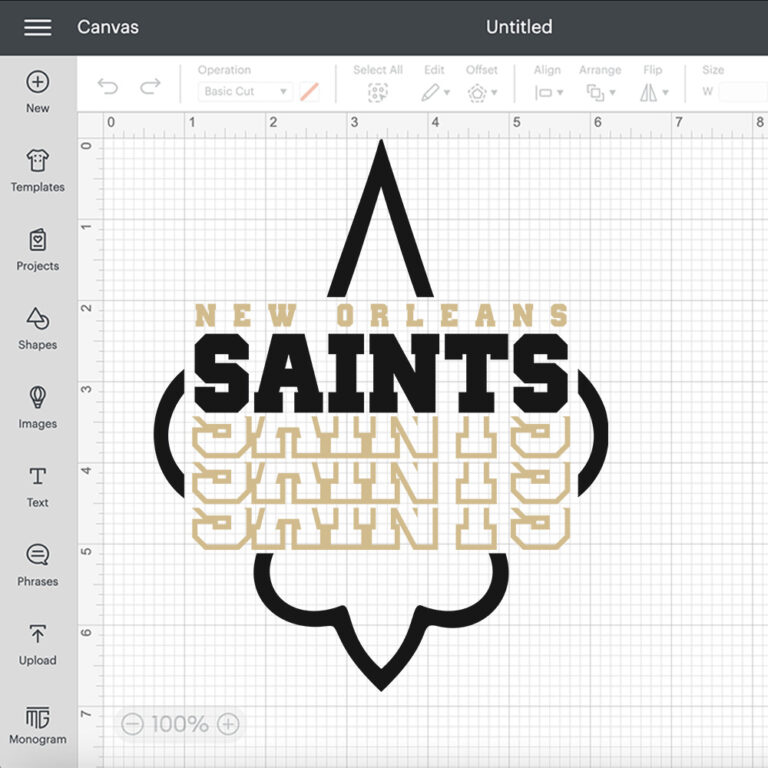 New Orleans Saints SVG NFL Football Team T shirt SVG Design Cut Files Cricut 2