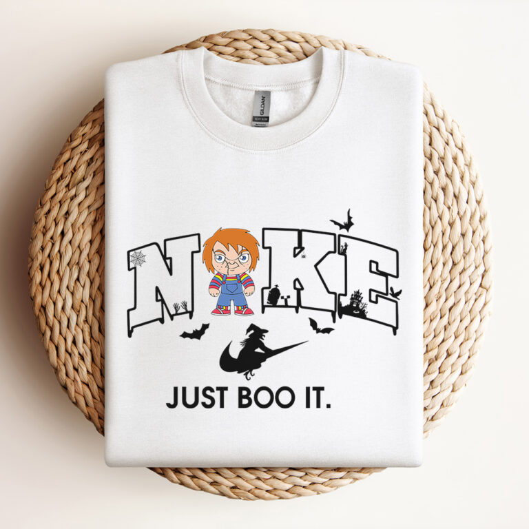 Nike Just Boo It x Baby Chucky SVG Horror Character SVG 3