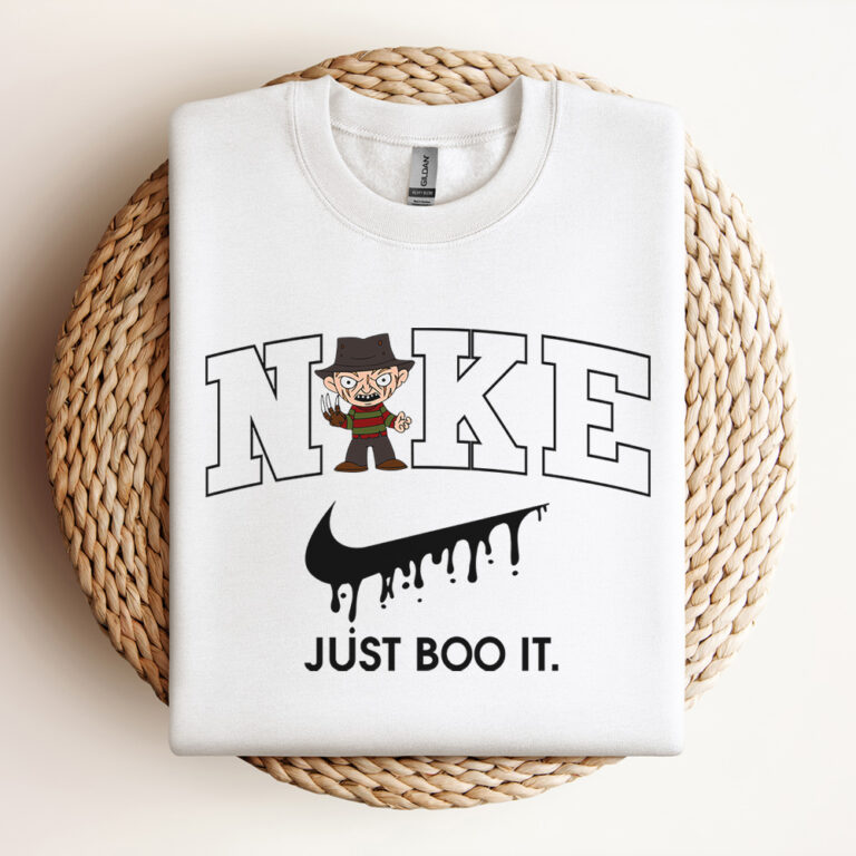 Nike Just Boo It x Baby Freddy SVG Horror Character SVG 3