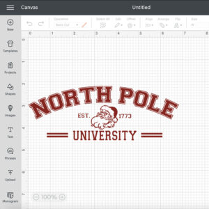 North Pole University SVG Christmas Shirt SVG Christmas SVG 2