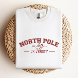 North Pole University SVG Christmas Shirt SVG Christmas SVG 3