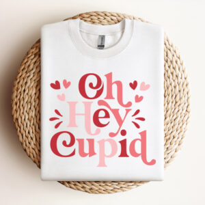 Oh Hey Cupid SVG Valentines Day T shirt Retro Design SVG Cut Files Cricut 3