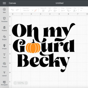 Oh My Gourd Becky Orange Pumpkin SVG Pumpkin Fall SVG cut files 2