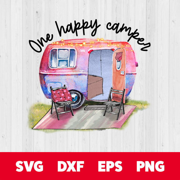 One Happy Camper PNG camper PNG 1