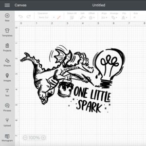 One Little Spark SVG Cute Figment SVG Disney Vacation SVG 2