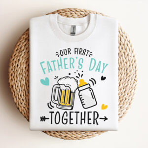 Our First Fathers Day T shirt Design SVG PNG 3