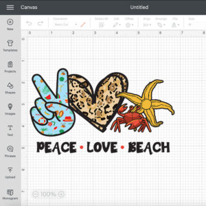 Peace Love Beach PNG Sublimation Hello Summer Sublimation 2