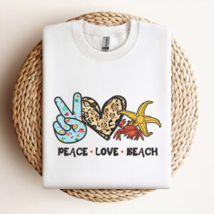 Peace Love Beach PNG Sublimation Hello Summer Sublimation 3