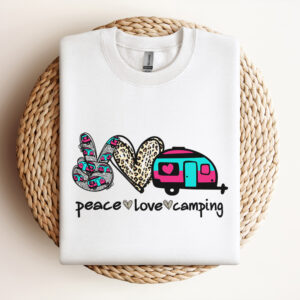 Peace Love Camping PNG camping camper adventure PNG 3