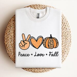 Peace Love Fall Leopard 3