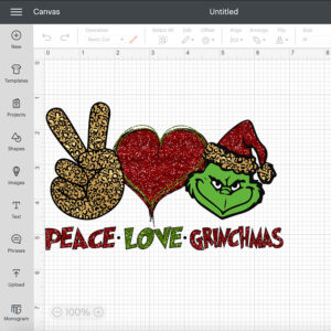 Peace Love Grinchmas PNG Grinch PNG Merry Grinchmas PNG 2