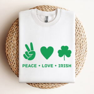 Peace Love Irish SVG 3