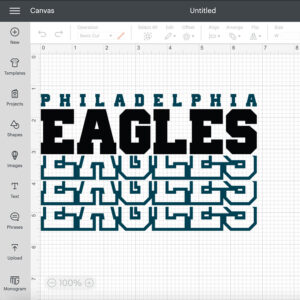 Philadelphia Eagles SVG NFL Football Team T shirt SVG Design Cut Files Cricut 2