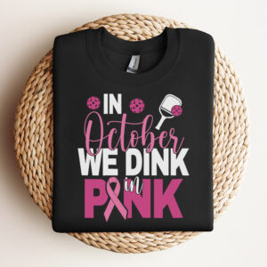 Pickleball In October We Dink In Pink SVG 3