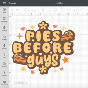 Pies Before Guys SVG files for Cricut Funny Fall Thanksgiving SVG 2