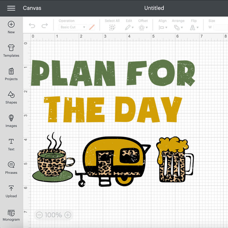 Plan for the Day PNG camper PNG 2