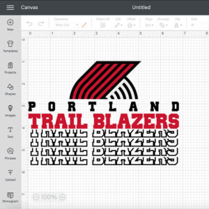 Portland Trail Blazers SVG NBA Basketball Team T shirt SVG Design Cut Files Cricut 2
