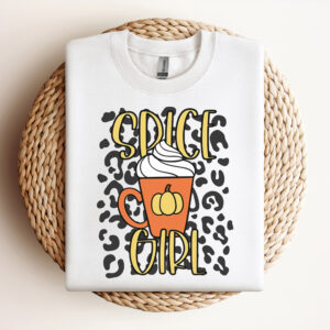 Pumpkin Spice PNG instant download Pumpkin Latte Leopard print 3