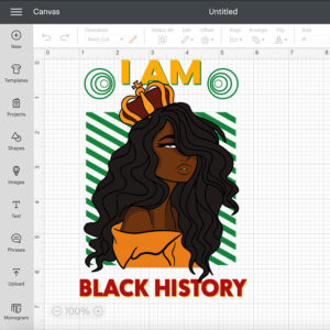 Queen I Am Black History SVG Black History Month SVG 2