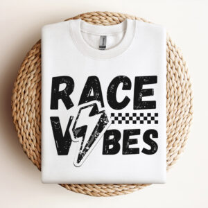 Race Vibes PNG instant download Checkered Flag Racing Lightning PNG 3