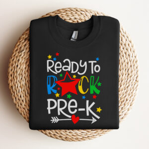 Ready To Rock Pre K SVG First Day of School for Dark T shirts Cut Files 3