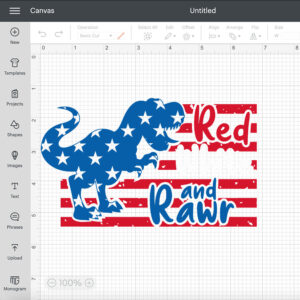 Red White Rawr SVG 4th of july SVG Independence day SVG 2