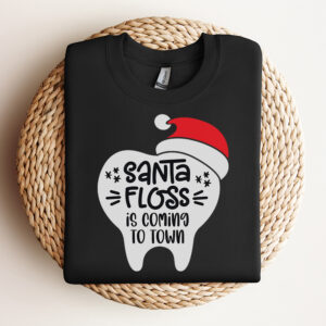 Santa Floss Is Coming To Town SVG 3