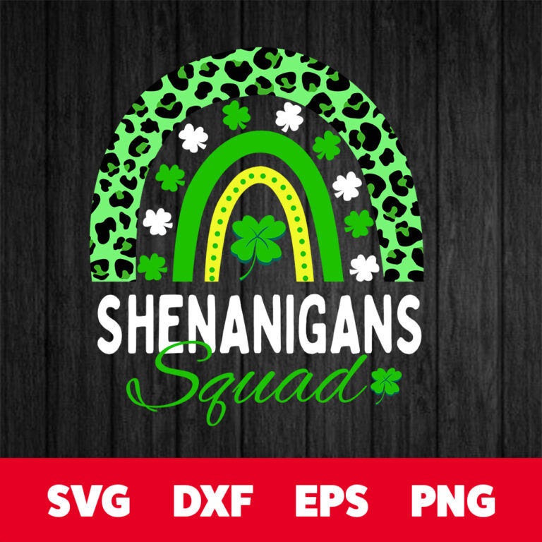 Shenanigans Squad SVG St Patricks Day SVG Lucky Irish SVG 1