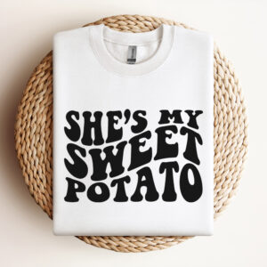 Shes My Sweet Potato Yes I Yam SVG Duo T shirt Matching Designs SVG Cut Files Cricut 3