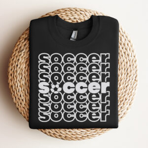 Soccer Stacked Words SVG Soccer Fan T shirt design Cricut SVG files 3
