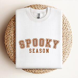 Spooky Season SVG Halloween Spooky Vibes T shirt College Design SVG Cut Files 3
