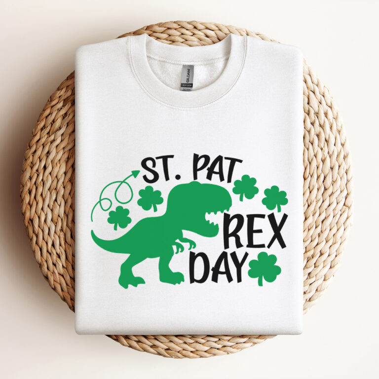 St Pat Rex Day SVG St Patricks Day SVG Dinosaur St Patricks Day SVG 3