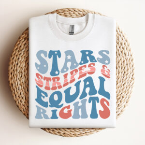 Stars Stripes Equal Rights SVG Patriotic 4th Of July T shirt Design SVG Cut Files 3