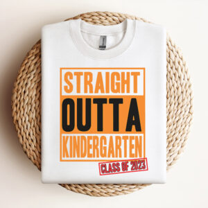 Straight Outta Kindergarten Vintage SVG 3