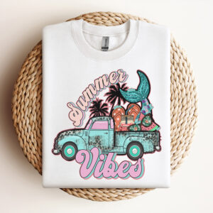 Summer Vibes PNG summer truck PNG mermaid summer PNG 3