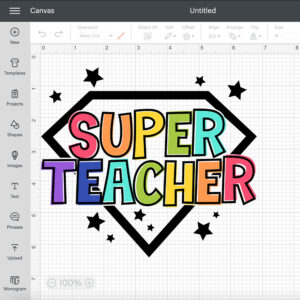 Super Teacher SVG Teacher Appreciation Week T shirt Design SVG Cut Files Cricut 2